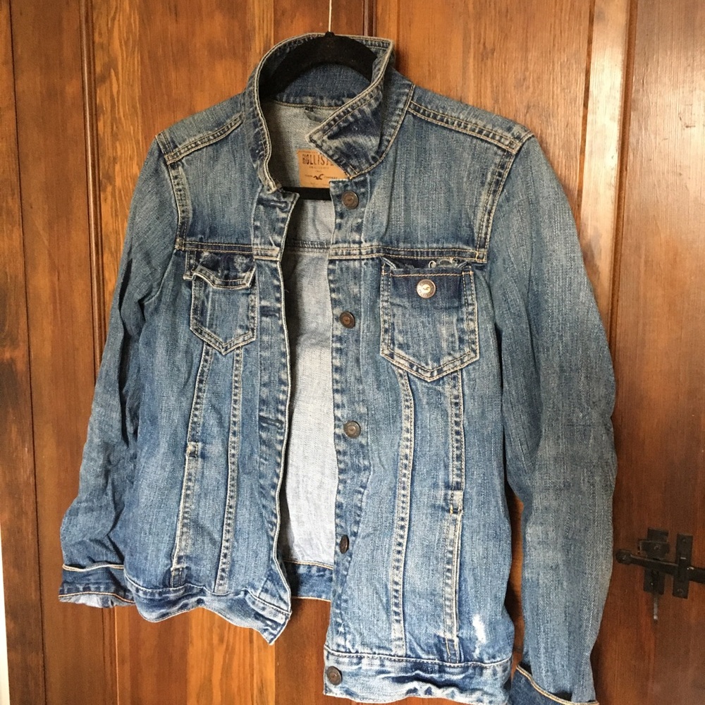 Hollister Distressed Jean Jacket